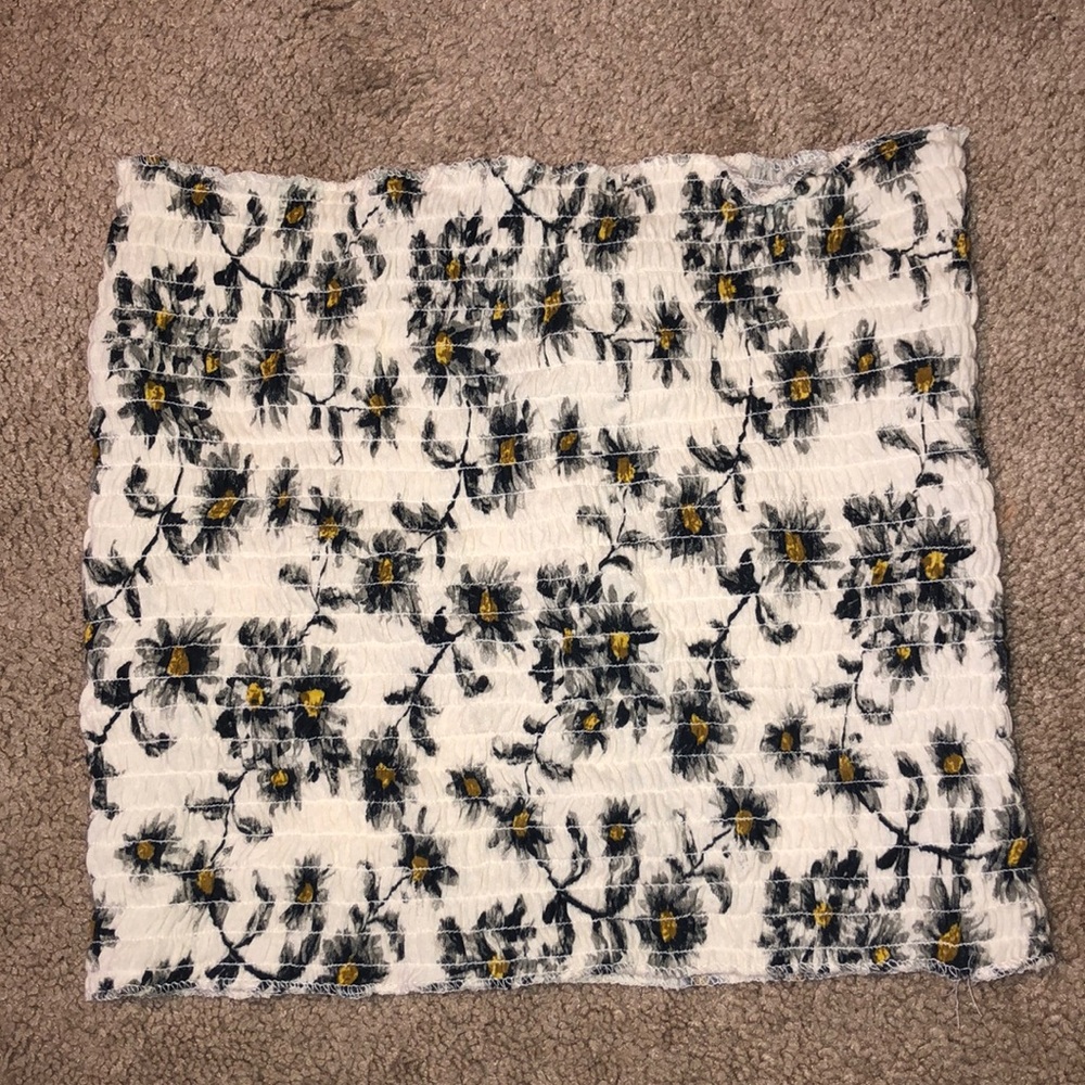 FLORAL TUBE TOP